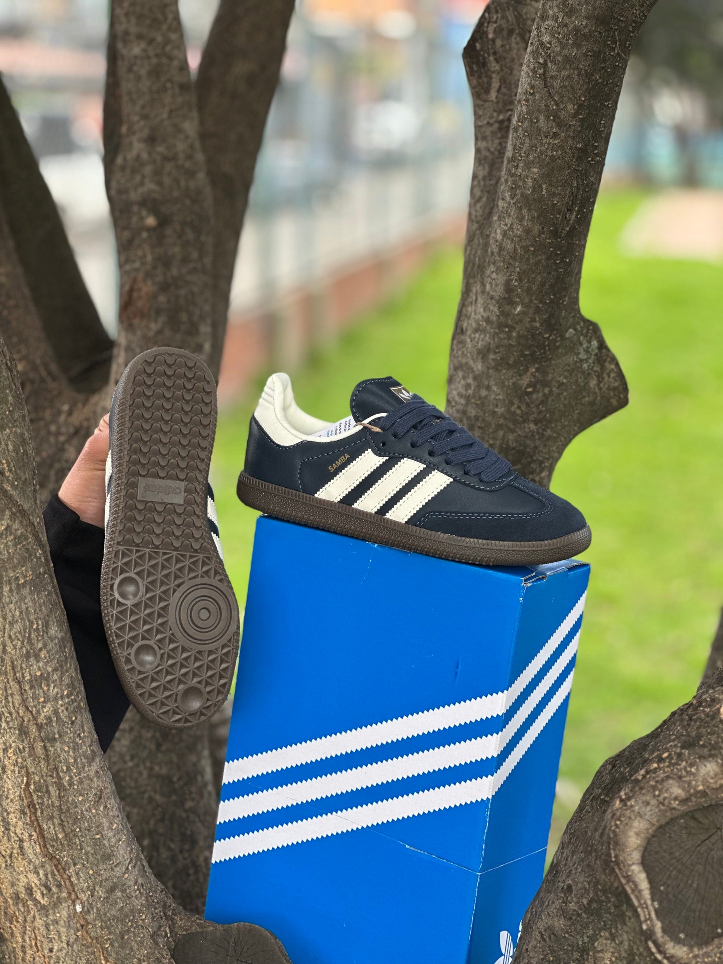 Adidas Samba Og Azul