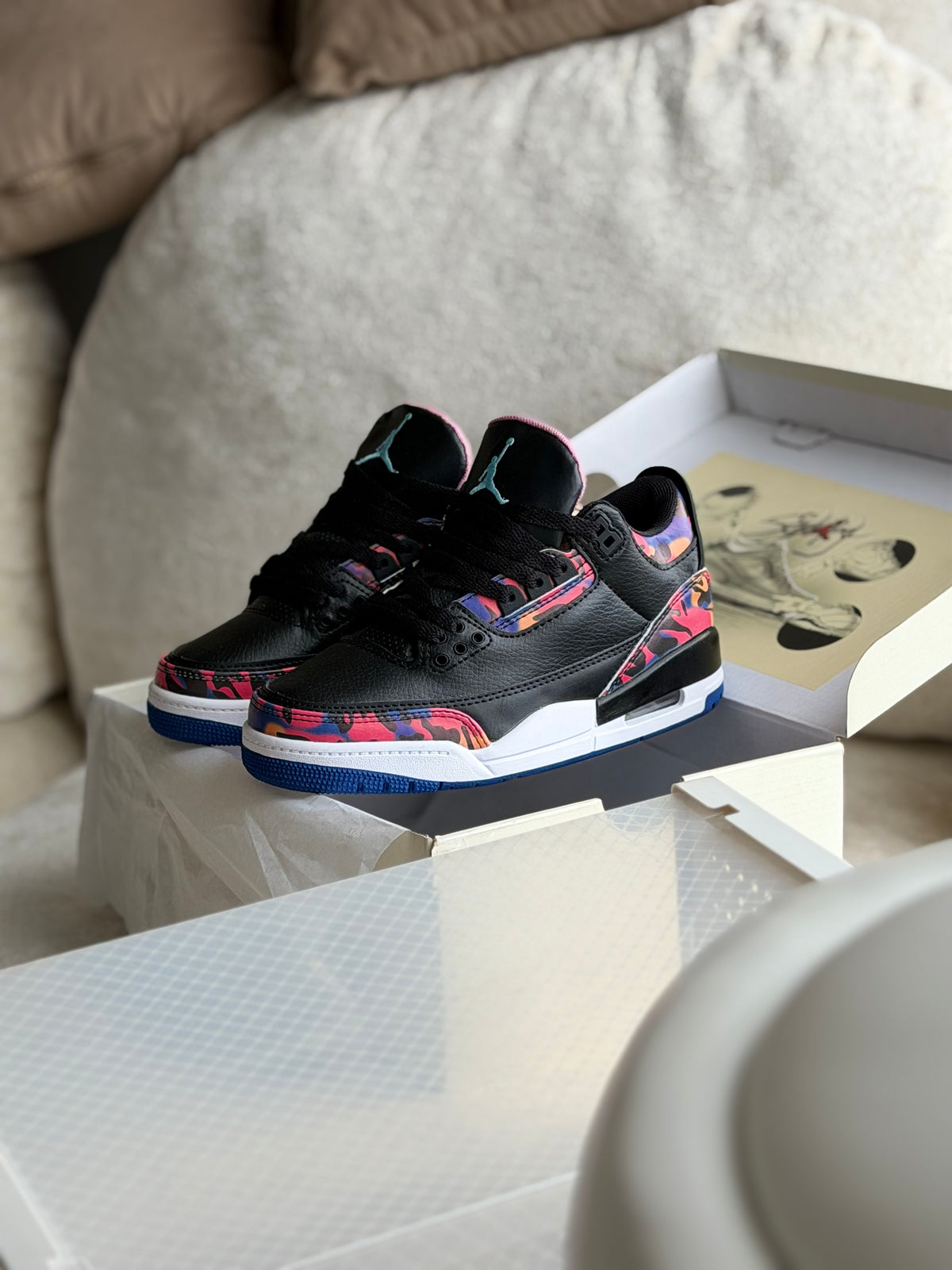 Air Jordan Retro 3 Spring Flowers