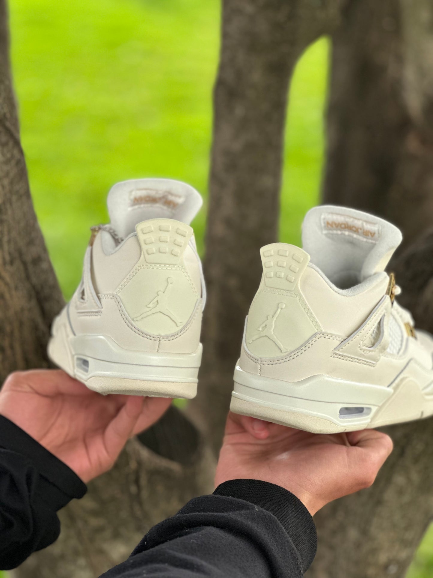 Air Jordan 4 Metallic Gold
