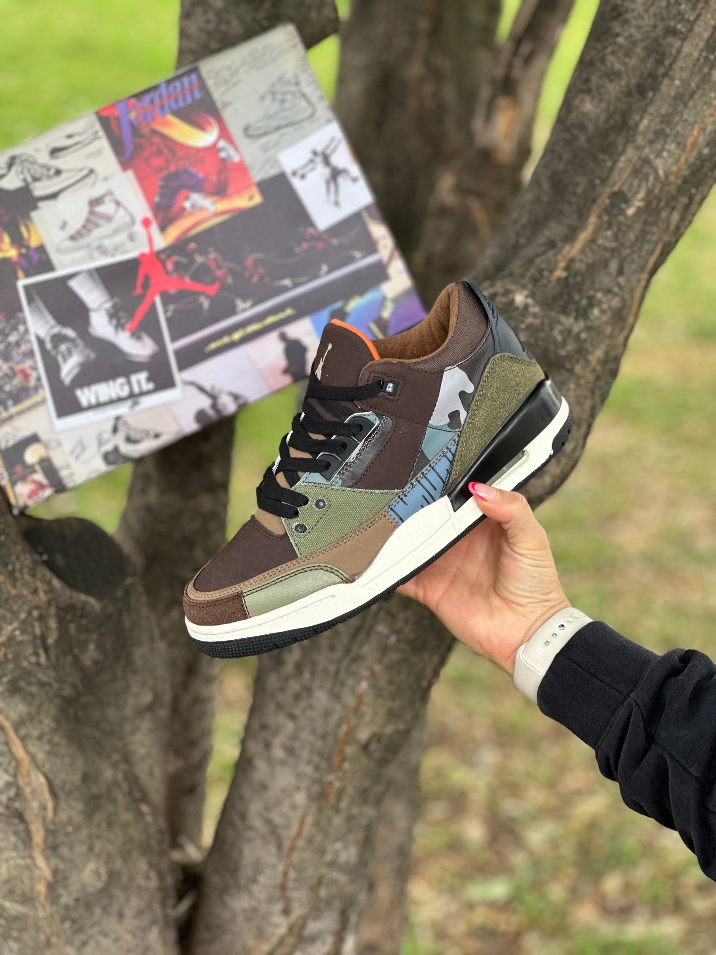 Nike Air Jordan Retro 3 Patchwork