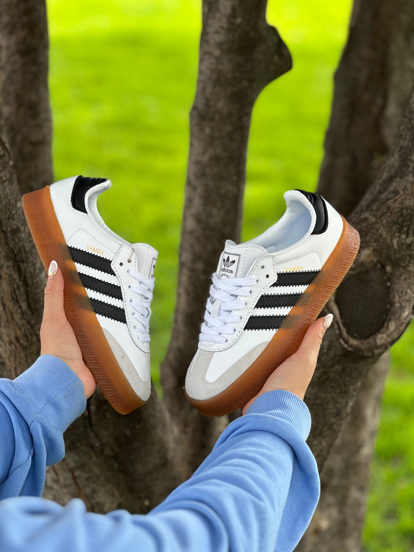 Adidas Samba plataforma