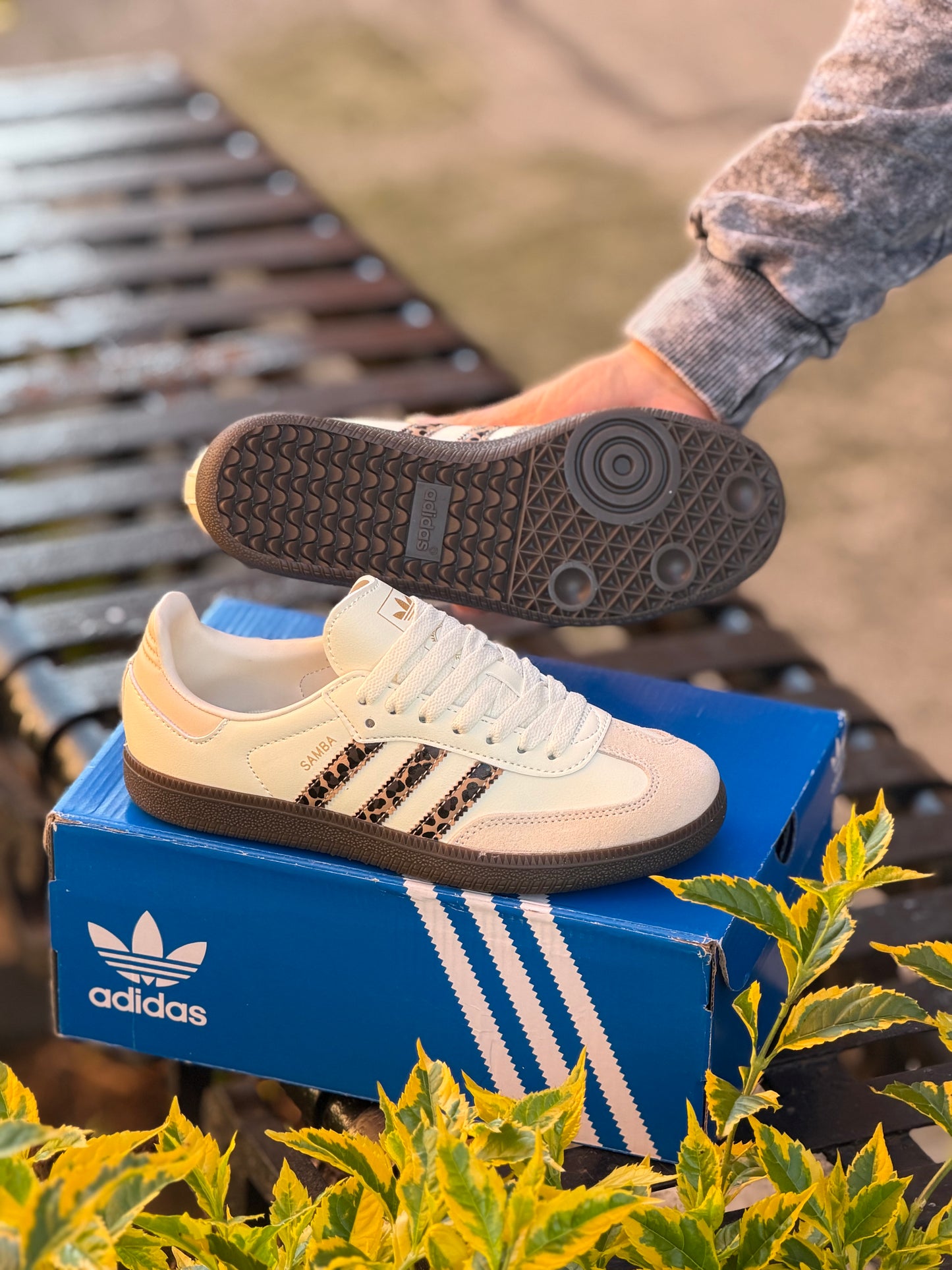 Adidas Samba Og Animal Print