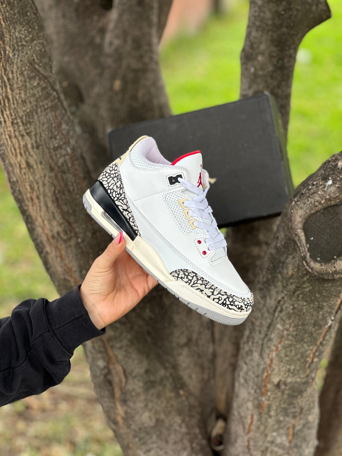 Air Jordan Retro 3 White Cement Reimagined