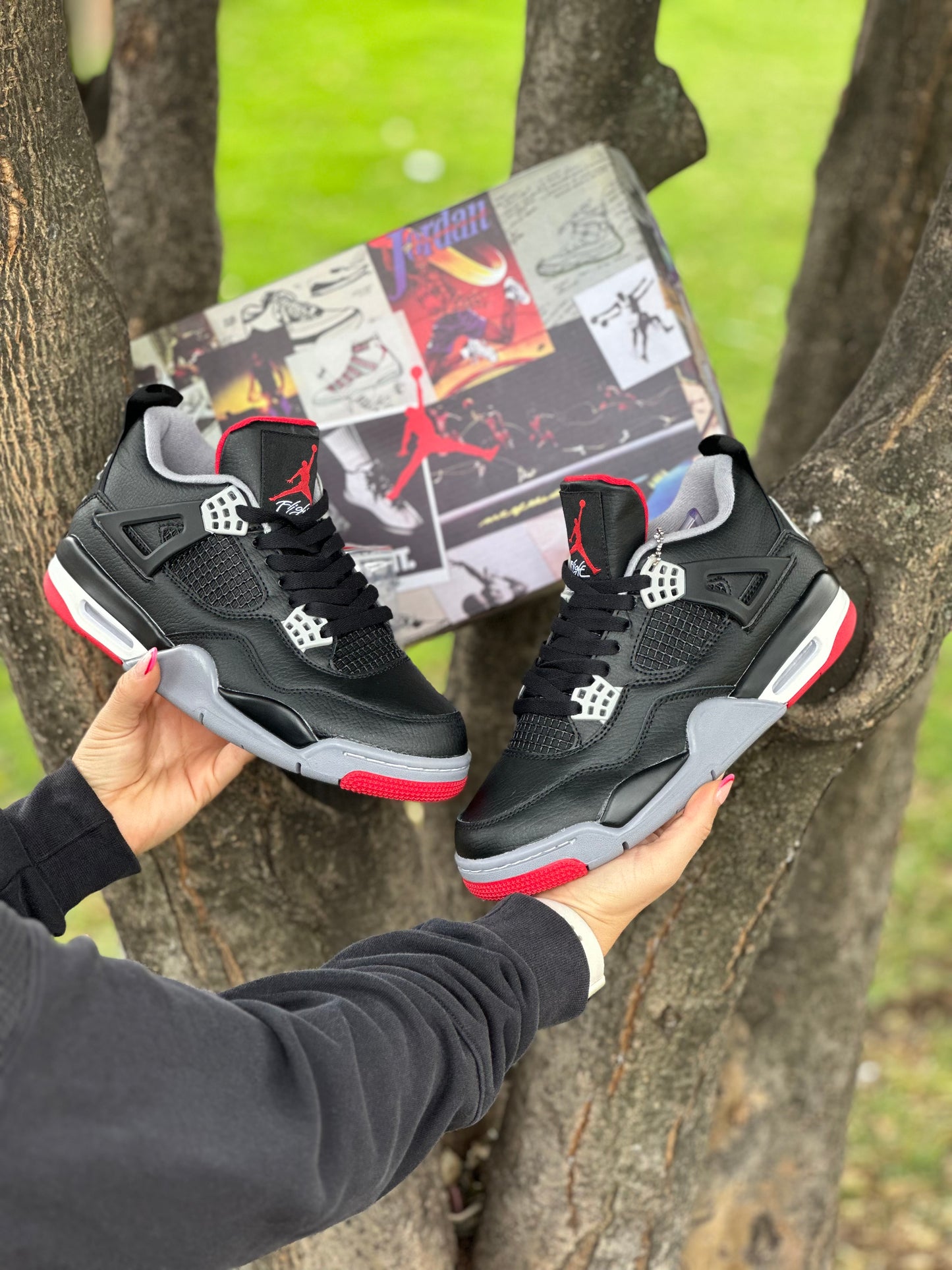 Jordan Retro 4 Bred Reimagined