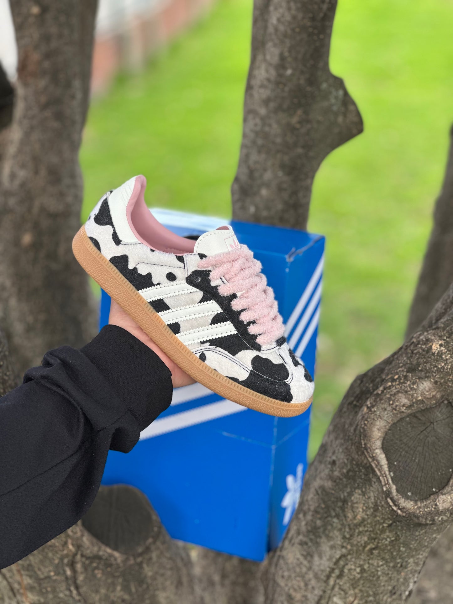 Adidas Samba Og Cow Print