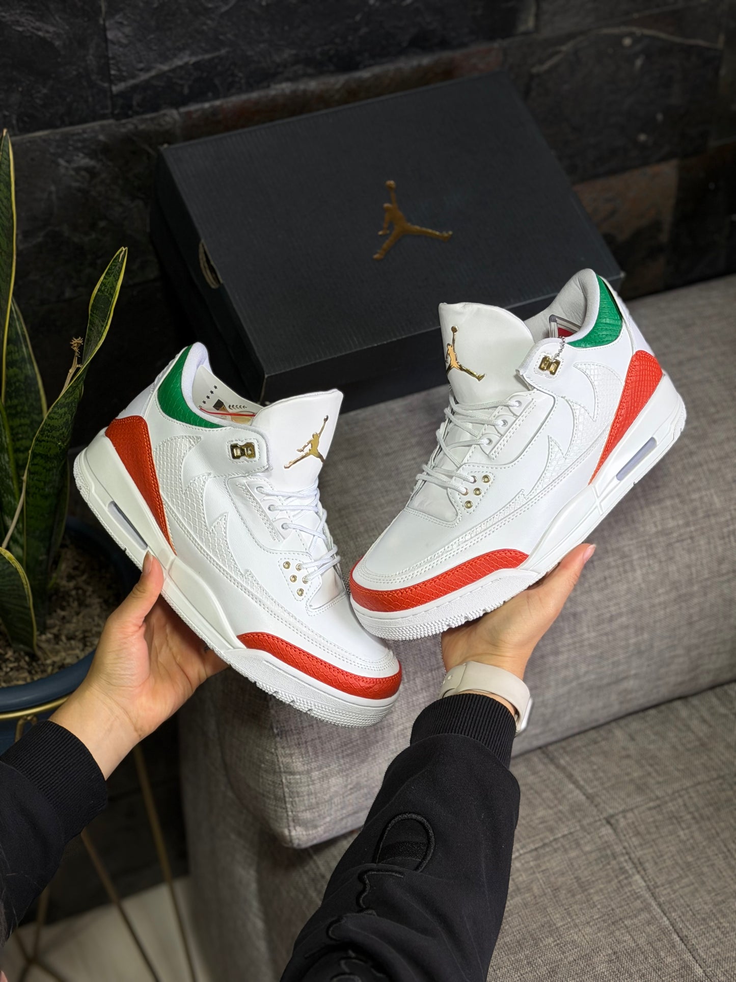 Air Jordan 3 Summit White And Pine Green