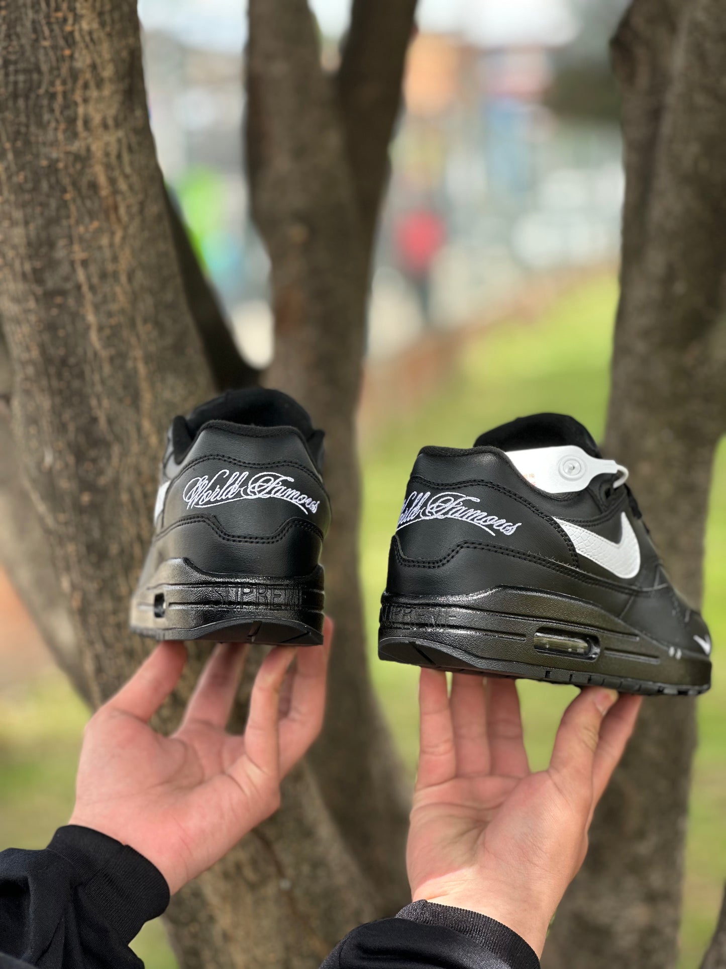 Nike Air Max 1 X Supreme Black