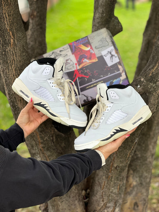 Air Jordan Retro 5 Sail