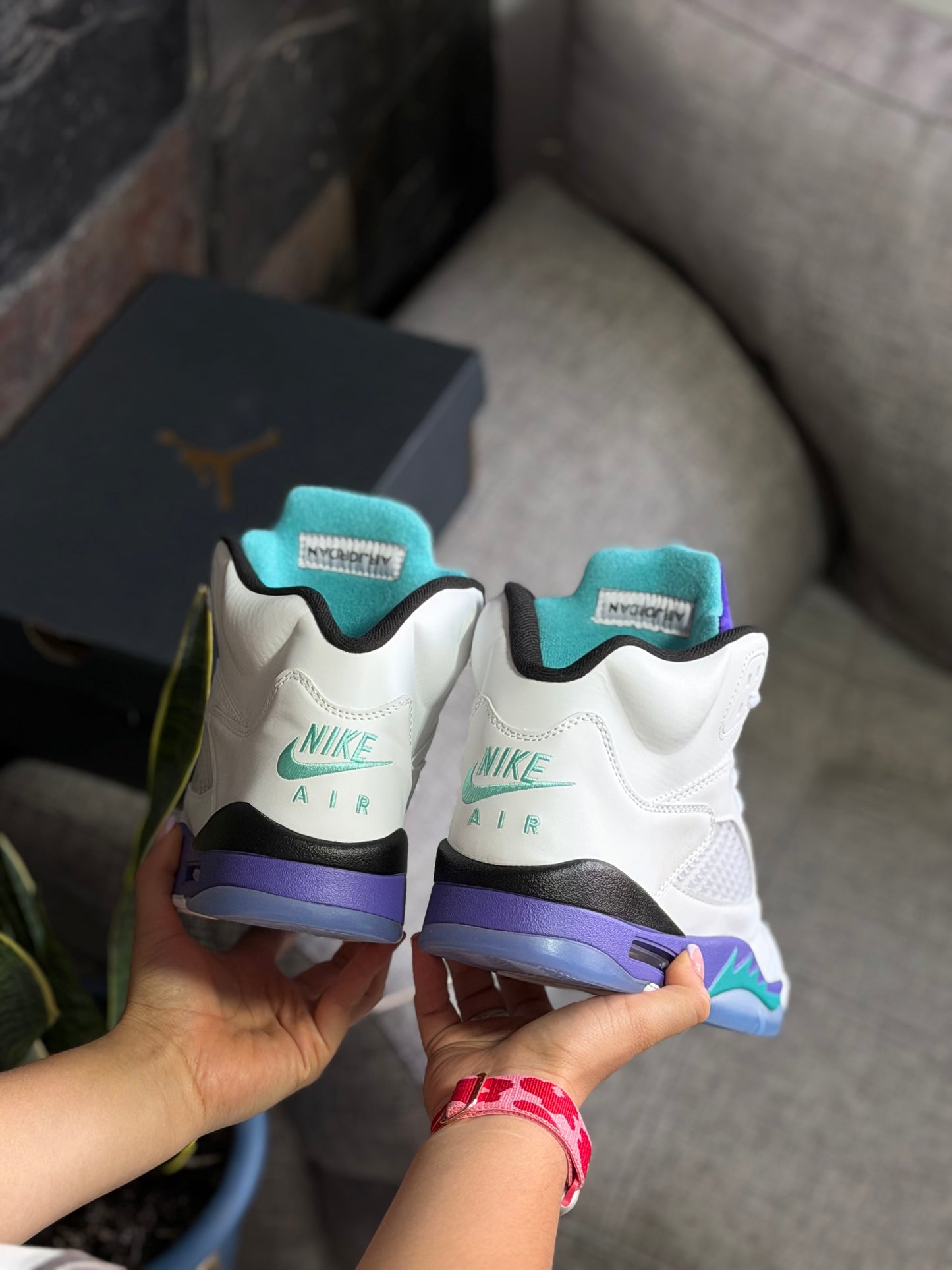 Air Jordan Retro 5 Grape | Broken Chains
