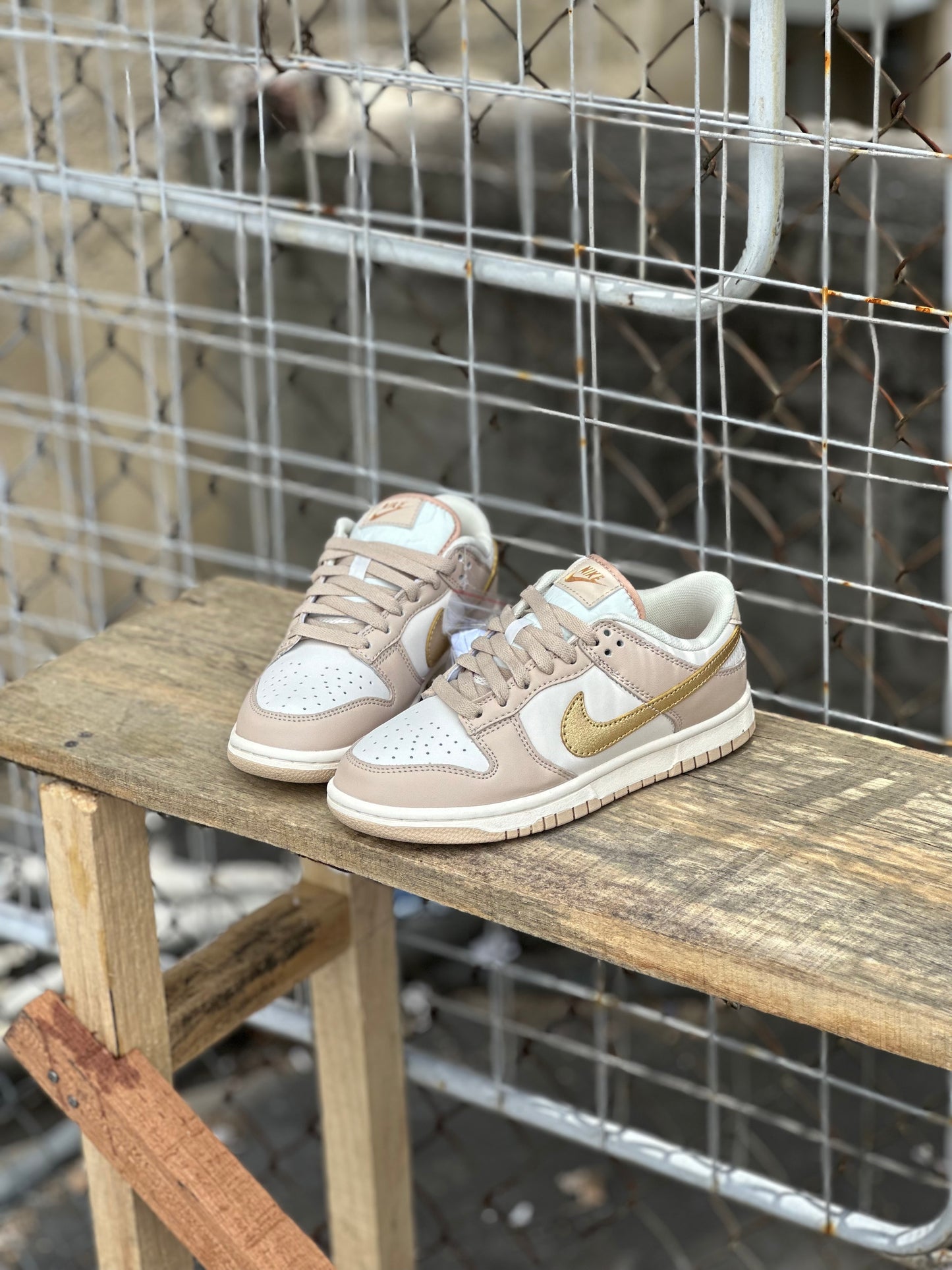 Nike Dunk Low Metallic Gold
