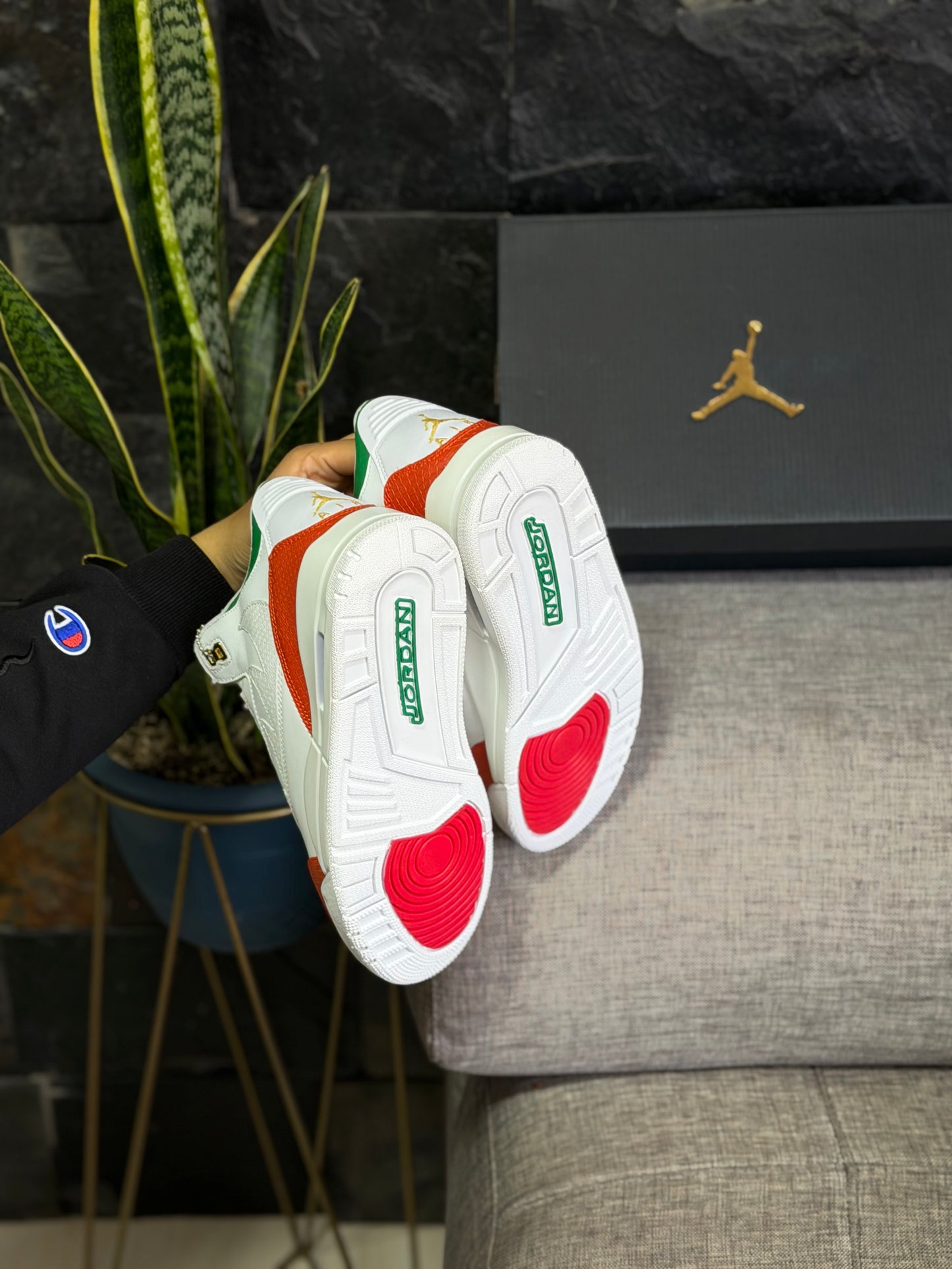 Air Jordan 3 Summit White And Pine Green