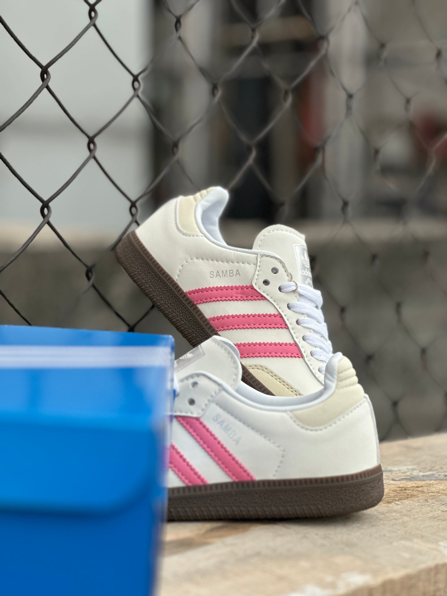Adidas Samba OG White Lucid Pink