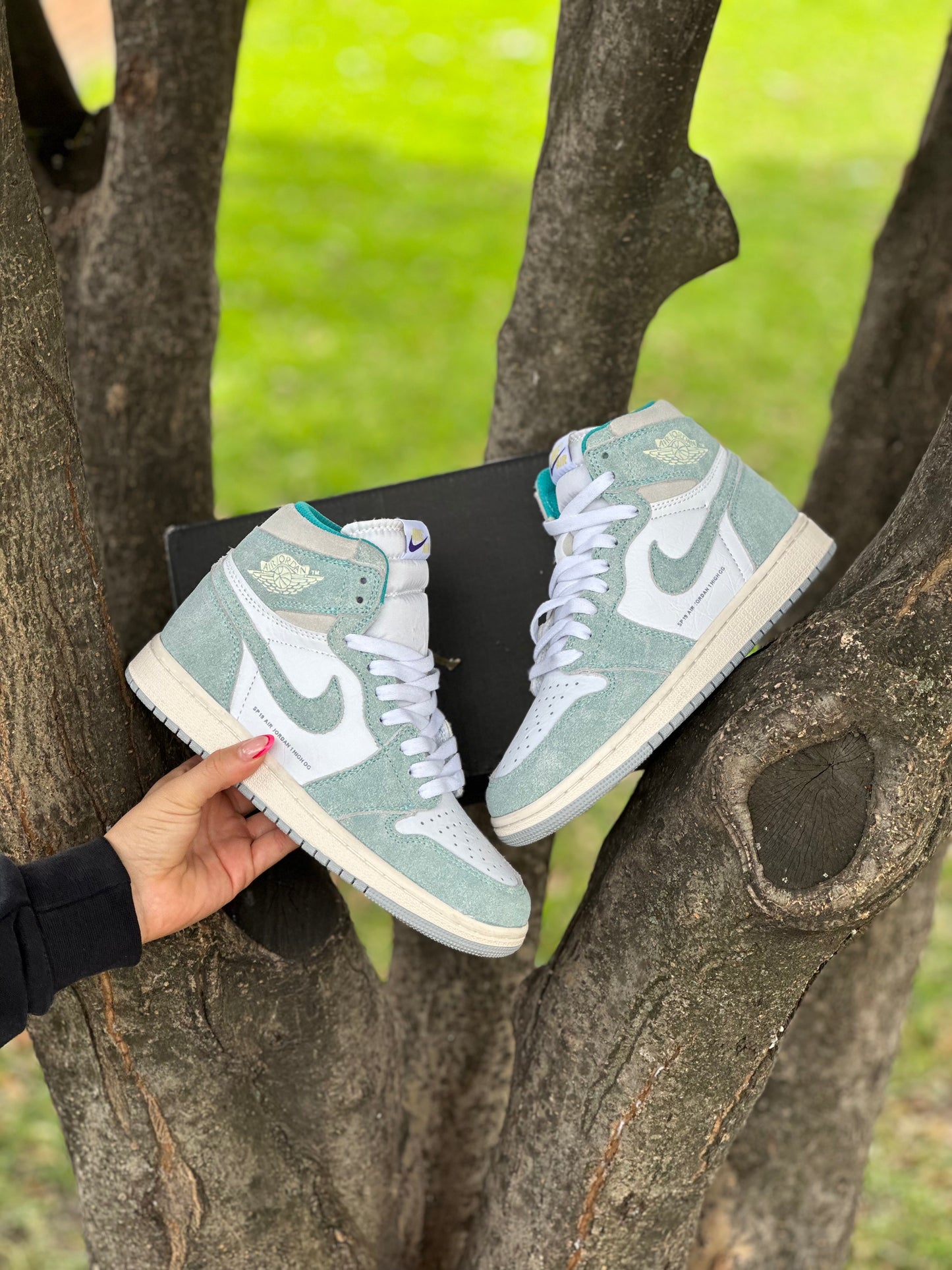 Air Jordan Retro 1 High Turbo Green