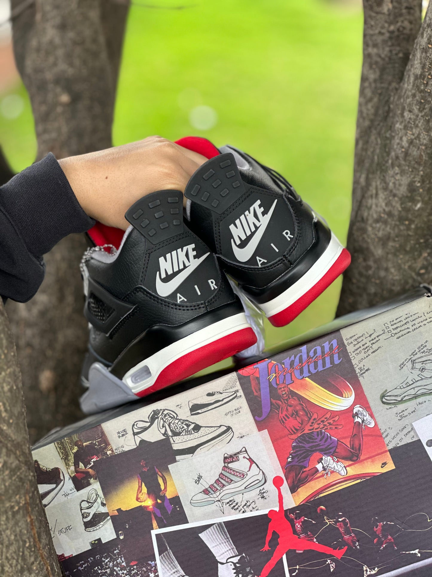 Jordan Retro 4 Bred Reimagined