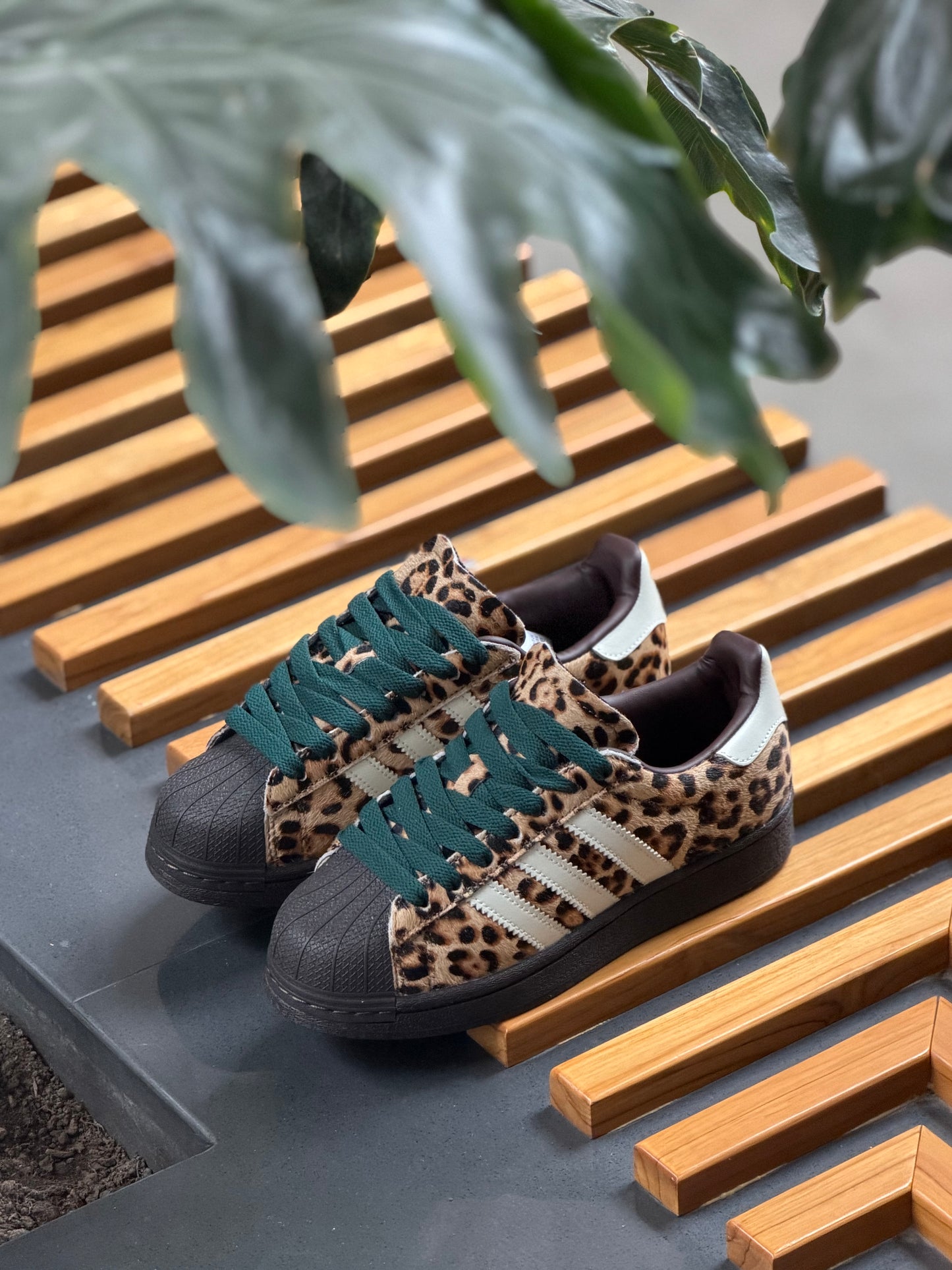 Adidas súper Star ll Leopard