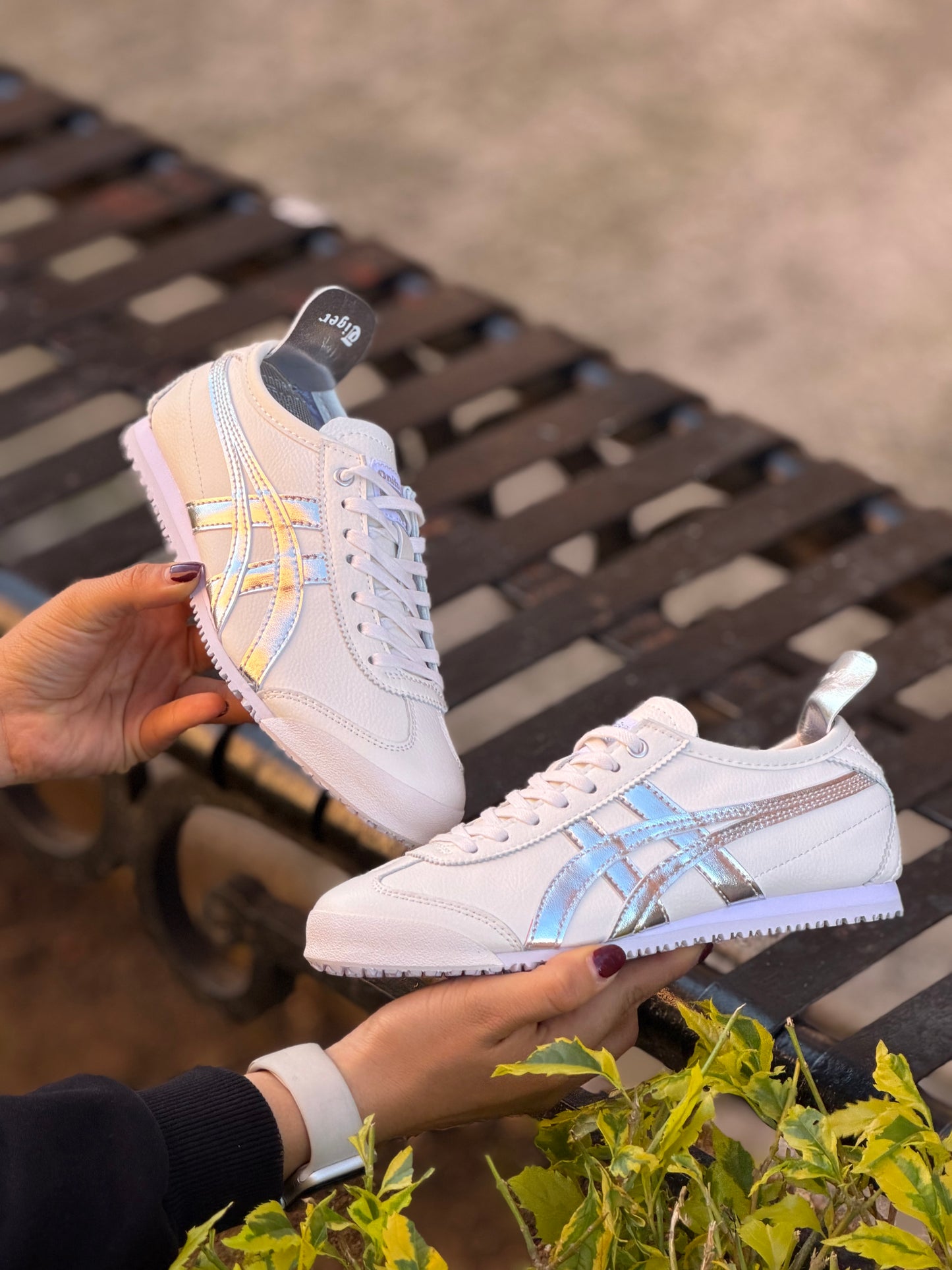 Onitsuka Tiger México 66 White Silver