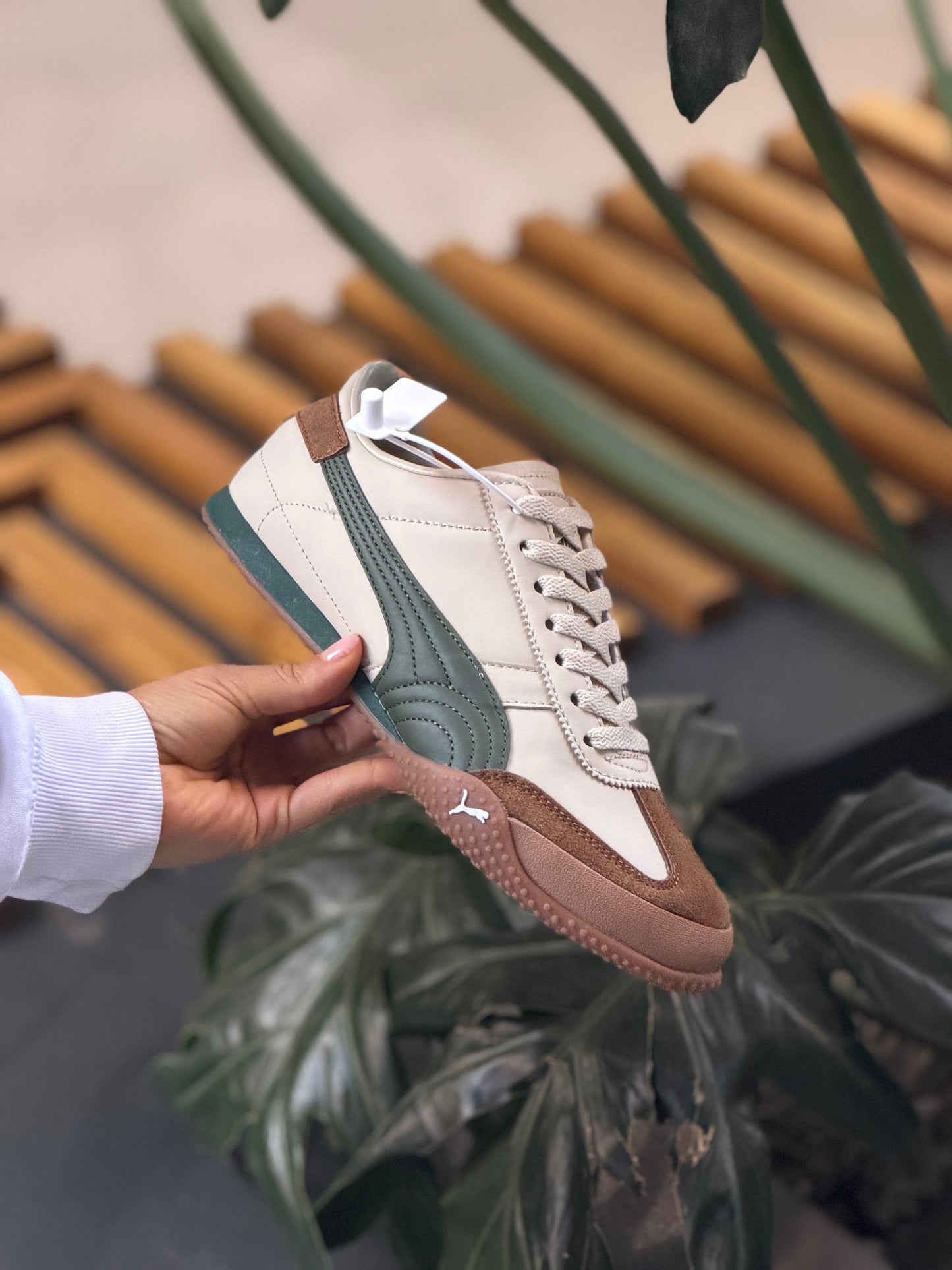 Puma Bella UT Beige Green