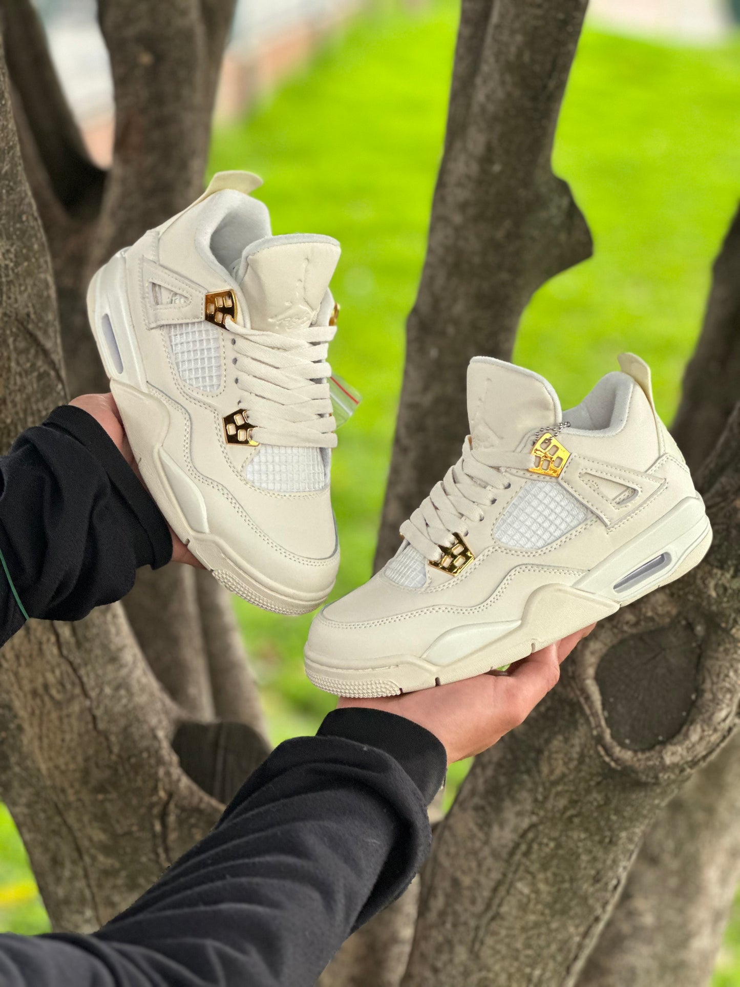 Air Jordan 4 Metallic Gold